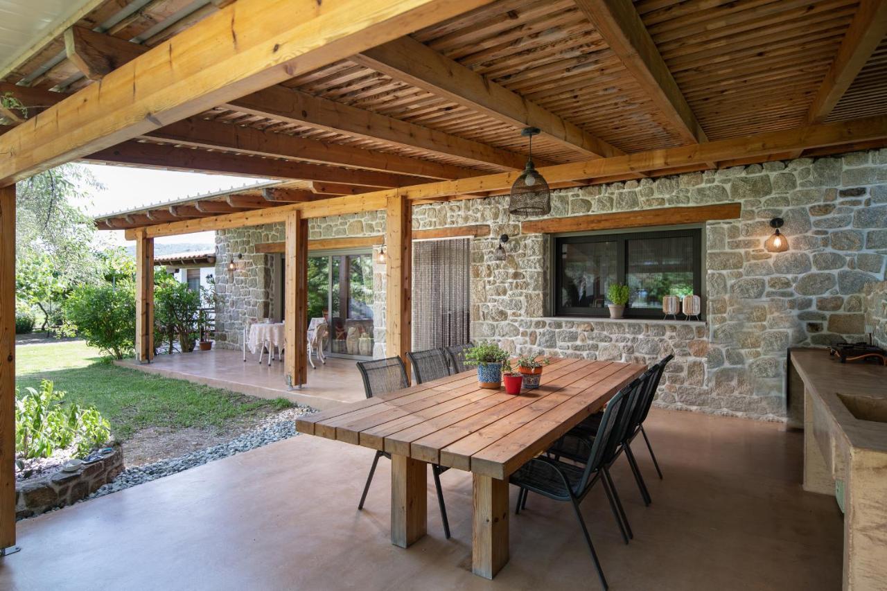 Villa Menie - Golden Fig Sykia Lodge Paralia Sikias ภายนอก รูปภาพ