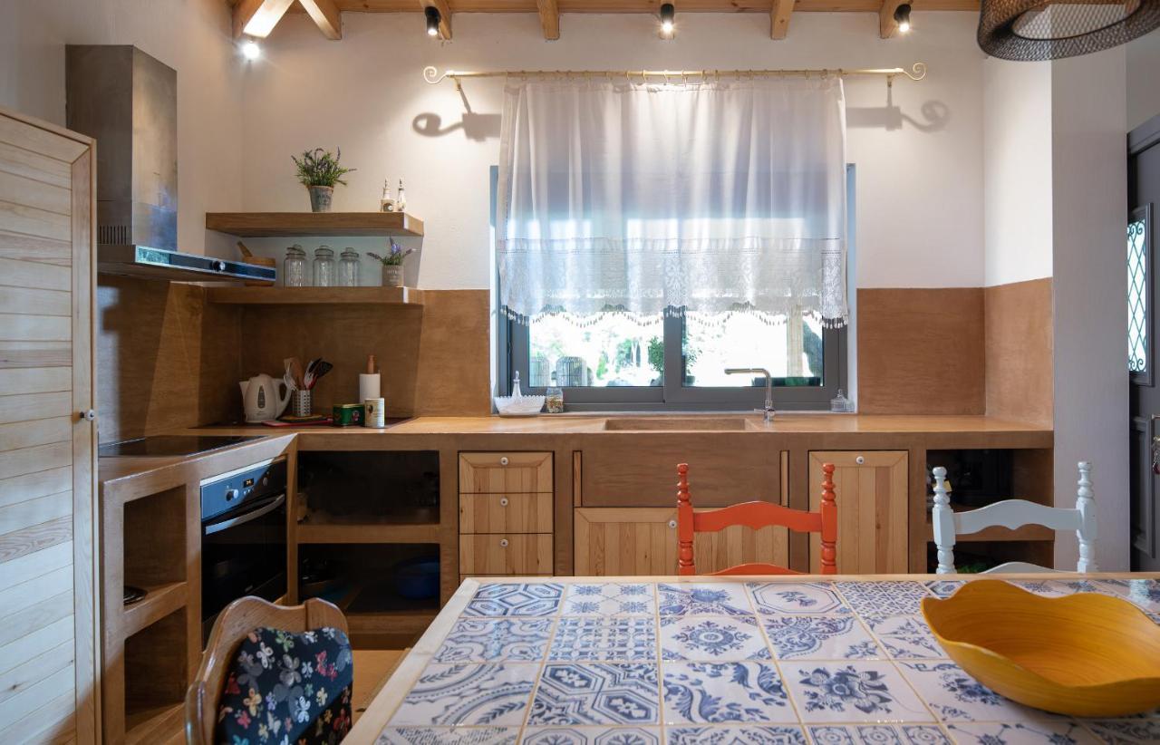 Villa Menie - Golden Fig Sykia Lodge Paralia Sikias ภายนอก รูปภาพ