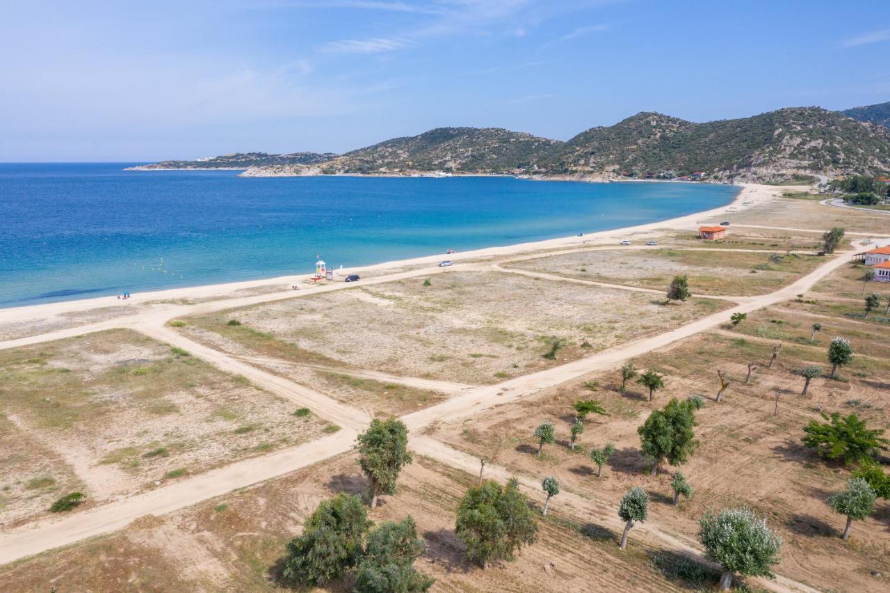 Villa Menie - Golden Fig Sykia Lodge Paralia Sikias ภายนอก รูปภาพ